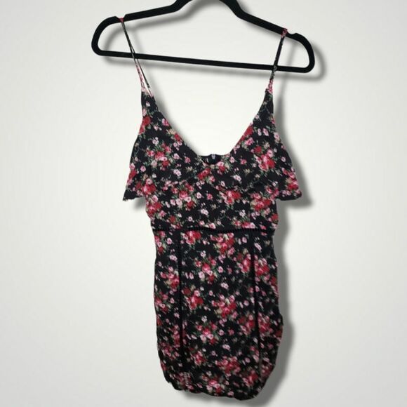 Lf Charms fashion Floral Dress Sundress Small style d16061302-1 NWT! - Picture 4 of 16